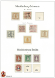 Album A2 - Briefmarken Altdeutschland / Mecklenburg-Schwerin - Blatt 41