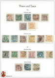 Album A2 - Briefmarken Altdeutschland / Thurn und Taxis - Blatt 55