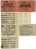 Deutsches Reich Freimarkenheftchen Rückseite